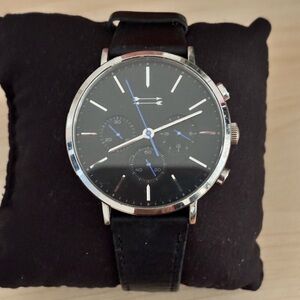 Uri Minkoff Griffith Leather Strap Watch